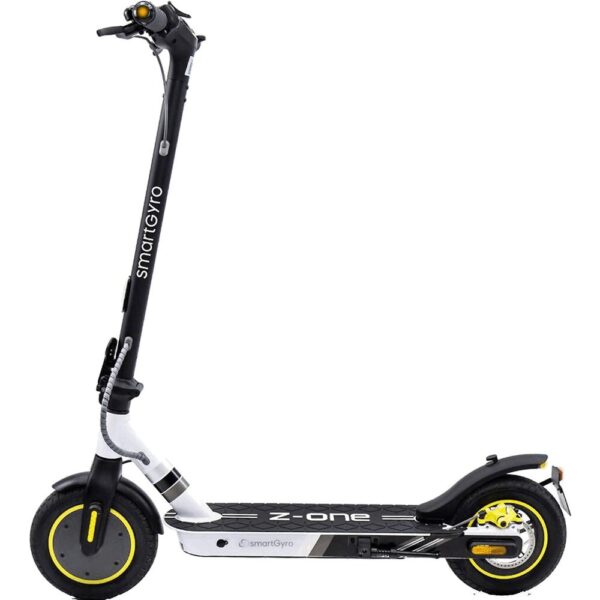 Patinete eléctrico Smartgyro Z-One – 400 W, batería 8000 mAh, velocidad 25 km/h, color gris