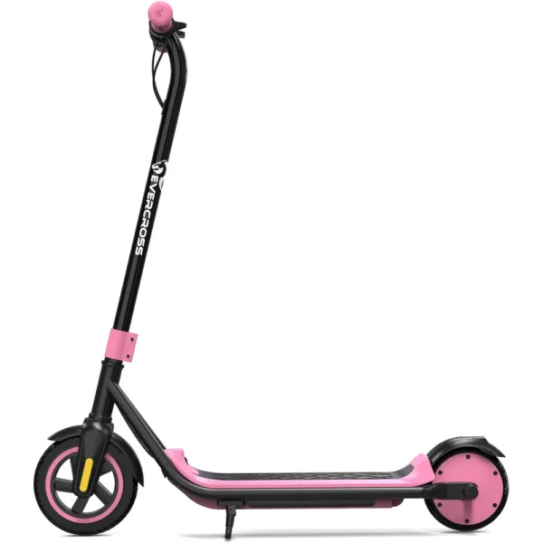 Patinete eléctrico EVERCROSS TECH E6 – 150 W, velocidad 15 km/h, batería 5200 mAh, homologado para niños