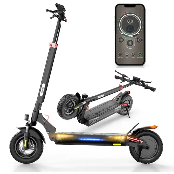 Patinete eléctrico iScooter iX3 – 250 W, velocidad 25 km/h, carga 120 kg, homologado