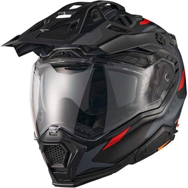 Nexx XWED3 Keyo Gris Rojo Mate Casco Integral