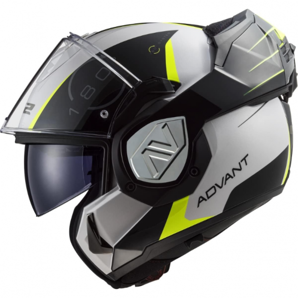 LS2 FF906 Advant Codex Casco Modular Negro/Blanco