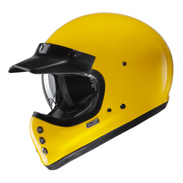 HJC V60 Solid Amarillo Casco Integral